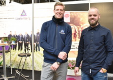 Chris en Cor, derde generatie in het bedrijf Yzelenberg, stonden samen op de beurs. 